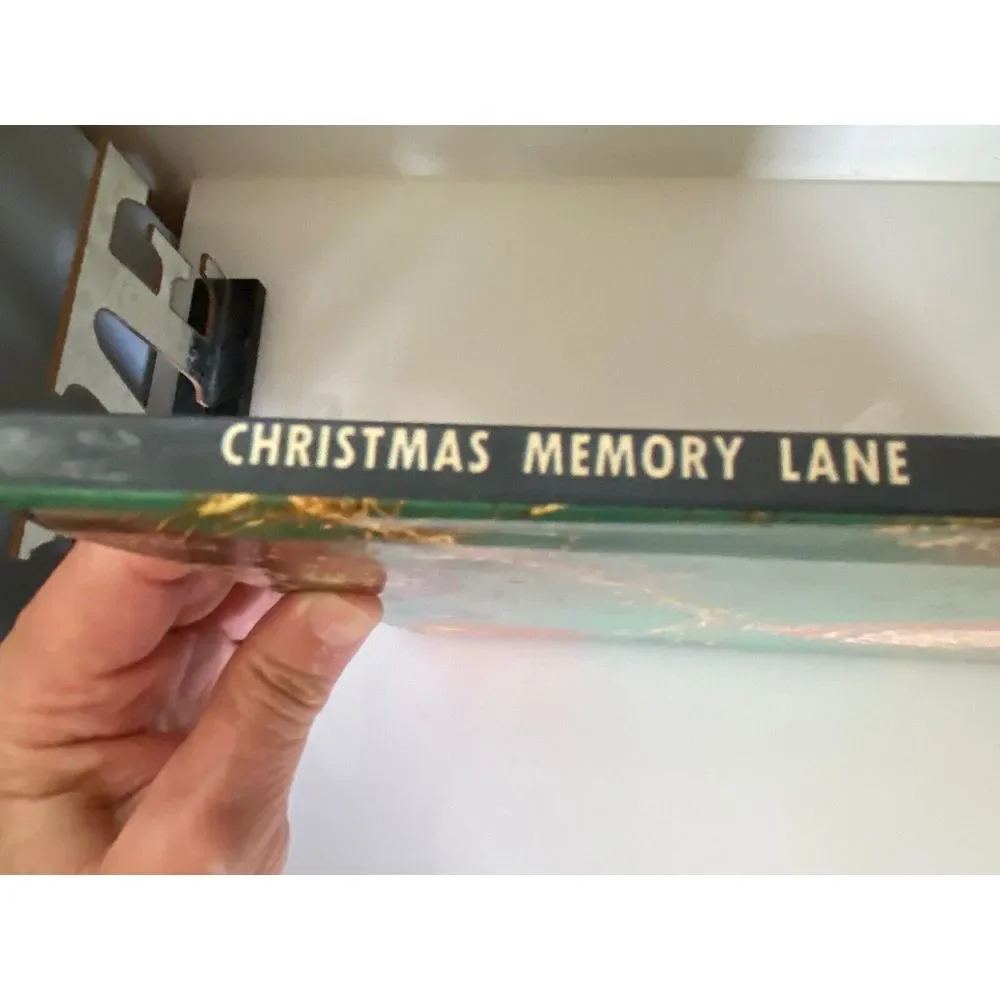 Christmas Memory Lane Ideals Publication Co. Hardback‎ Book Christmas 1962